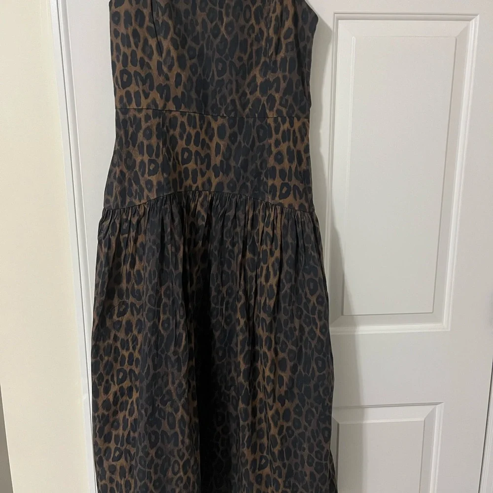 NWT Leopard Print Dress from Anthropologie - Picture 3 of 8